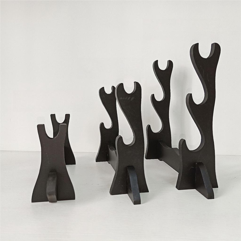 Stand  Storage Shelves Wooden Sword Rack Floor Sabre Holder Support Display Japanese  Weapon Shelf Home Organizer