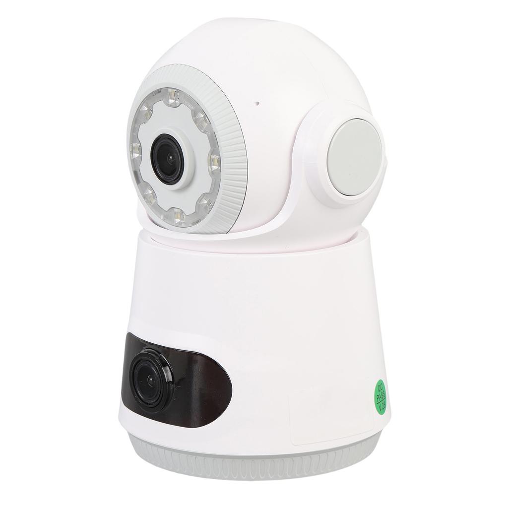 Dual Lens Security Camera WiFi Wireless 4MP HD Motion Detection 2 Way Talk PTZ Security Camera with