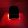 Custom Cotton Snapback Light Hat Truck Driver Rave LED Baseball Cap Luminous Glow Caps Glowing Flashing Lighted Cap In Stock