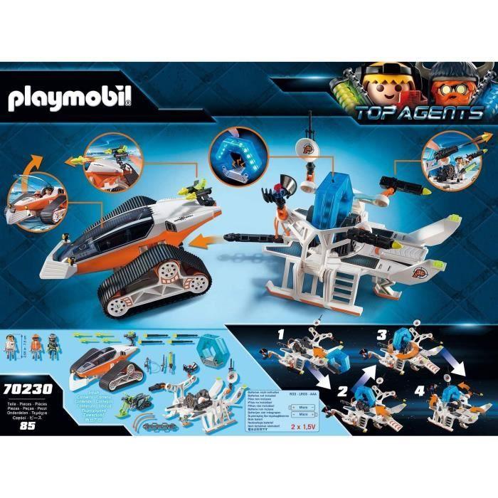PLAYMOBIL - 70230 - Véhicule De Commande De La Spy Team