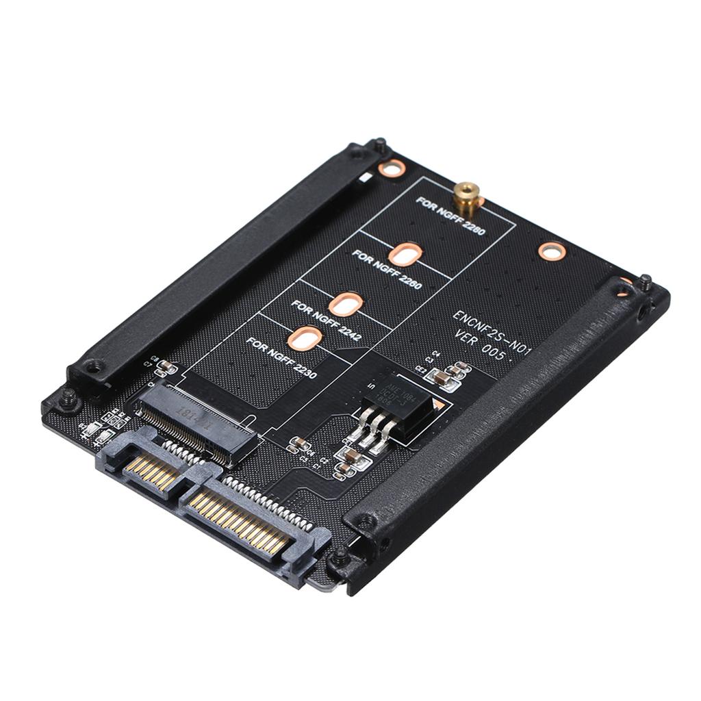 NGFF To SATA Adapter Card M.2 KEY B M SSD SATA3.0 Converter Support Model 2230  2242 2260 2280