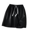 Japanese Style Casual Mid-Length Waffle Shorts for Men & Women - Trendy Summer Sportswear
