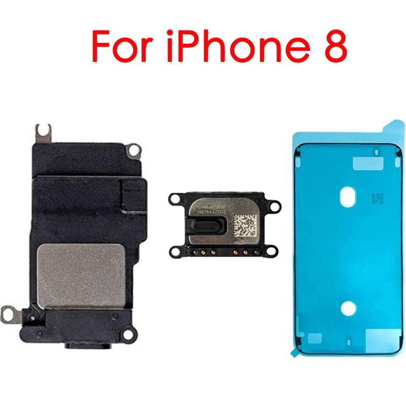 Loud Speaker And Ear Speaker Replacement For iPhone 7 7P 8 Plus With Waterproof Adhesive Tape