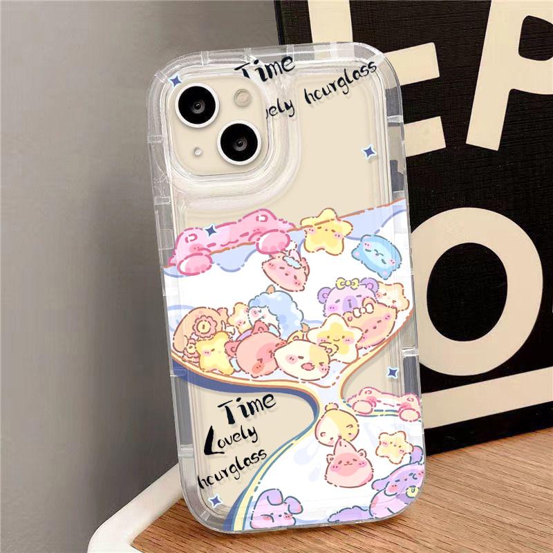 Cute Dinosaur Phone Case For Samsung A55 A54 5g A34 A15 A53 A32 A24 A14 A52 A12 A05S A73 S24 S23 S22 Ultra Plus S21 S20 FE Cover