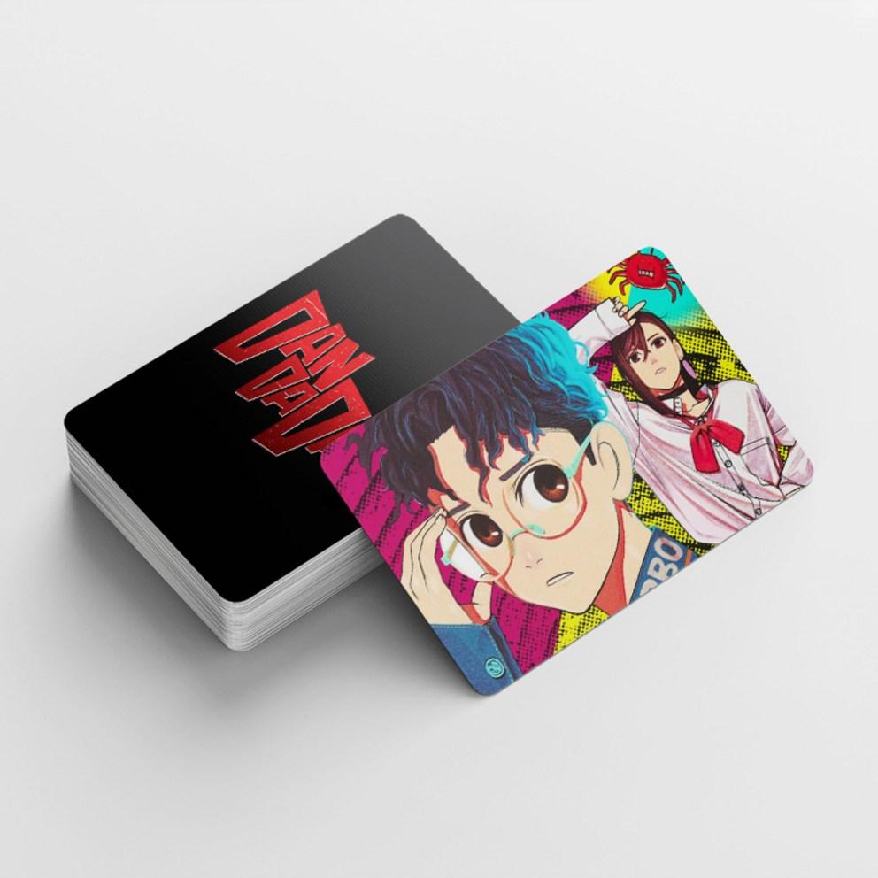 Dandadan Photocard Goods LOMO Illustration Photocard 60pcs + Mini Sticker 32pcs