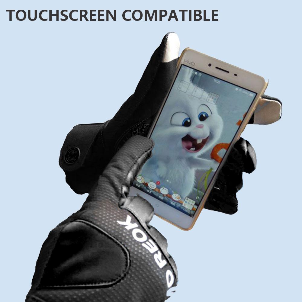 Thermal Gloves Full Finger 3M Thinsulate Winter Gloves Touch Screen Cycling Gloves Windproof Road Bike Cycling Gloves Men's