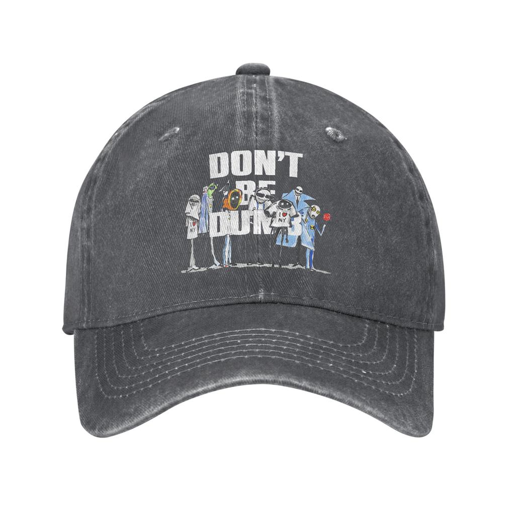 Don't Be Dumb Washed Baseball Cap AS-AP Rocky Album y2k Cool Sun Trucker Hat Summer Unisex Adult Tennis Skate Snapback Cap