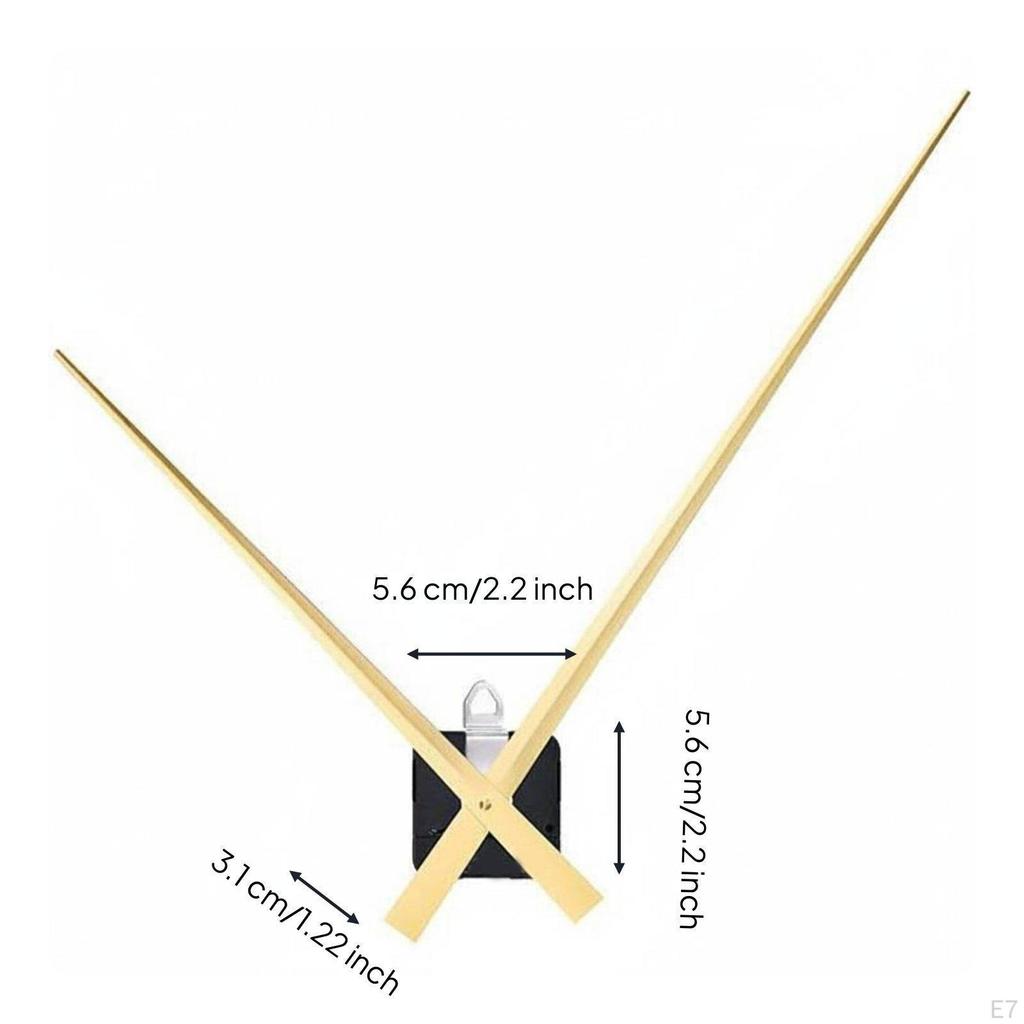 High Power Clock Movement Easy to Install DIY Large Wall set Accurate Timekeeping for