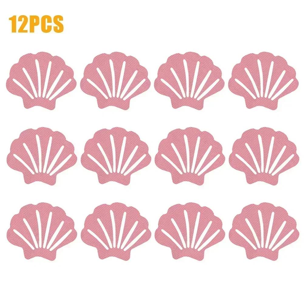 

12 Pcs Anti Slip Stickers Anti Slip Bath Grip Stickers Non Slip Shower Strips Pad PEVA Waterproof Adhesive Floor Safety Tape