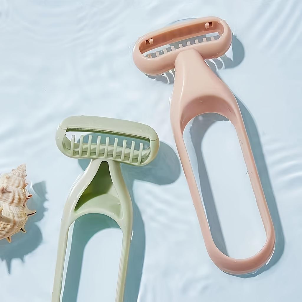 1pc Classic Style Women's Razor with Soap Bars-Formaldehyde-Free Shaving Tool for Body - Suitable for Sensitive Skin, Perfect for Face, Underarms,Legs