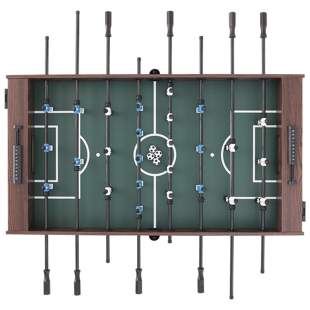 Foosball Table, 55 inch Standard Size Foosball Table, Indoor Full Size Foosball Table for Home, Family, and Game Room, Soccer with Foosball Table Set,