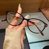 51-18-146 Optical Prescription Custom Glasses Cat Eye Glasses for Women Myopia Exquisite Tortoiseshell Eyeglass Frame