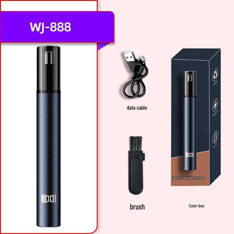 Electric Nose Hair Trimmer with Digital Display for Men - Portable and Easy To Use