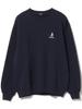 Beams Heart Takibi Bear Big Sweatshirt, Men's Navy, Size L