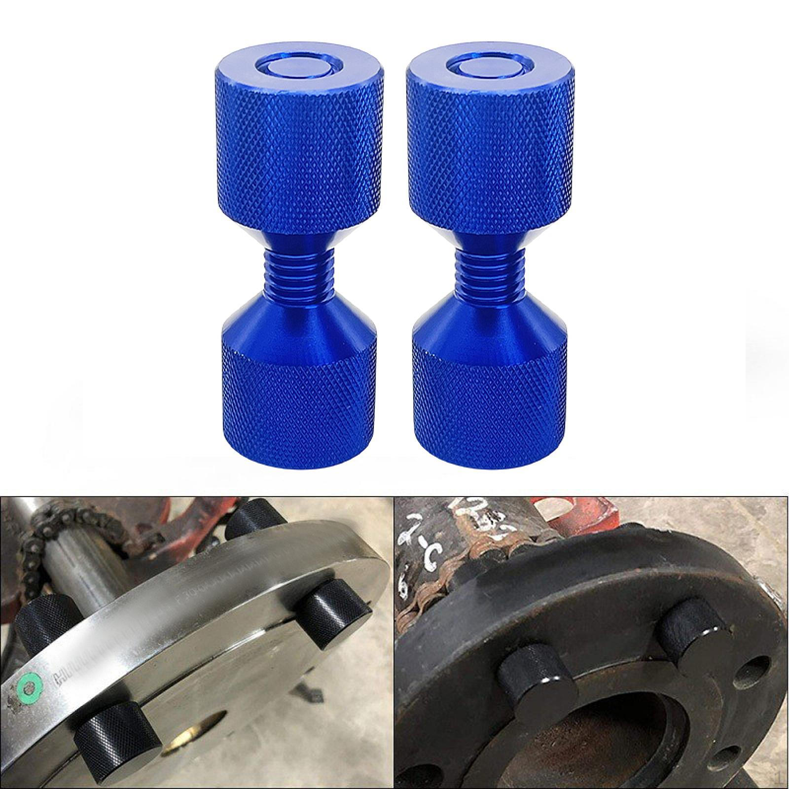 

2 шт. 1-1/8 набор штифтов для выравнивания фланцев с двумя отверстиями, точность внешнего диаметра argent