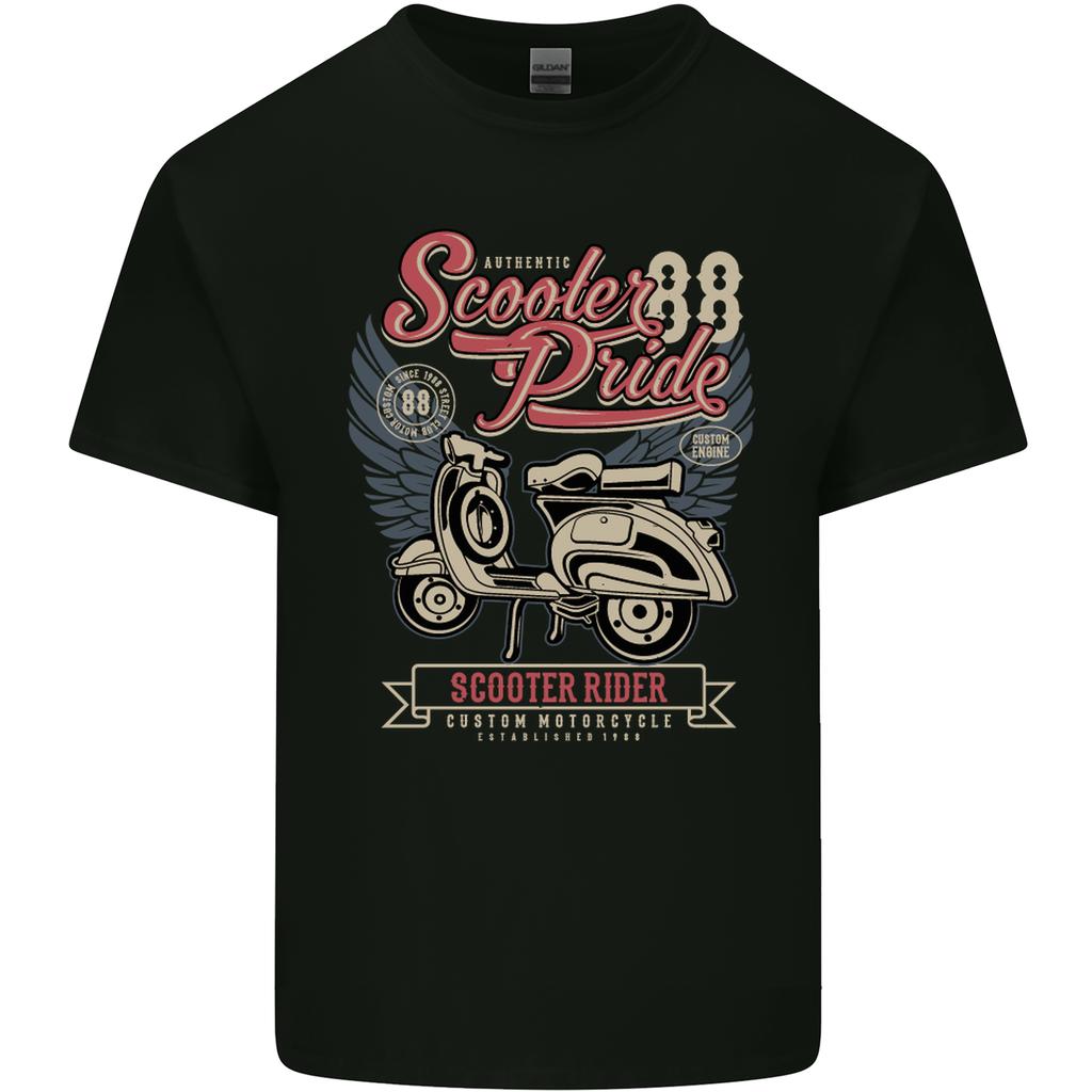 Scooter Pride 88 Motorbike Motorcycle Unisexs Light Cotton TShirt