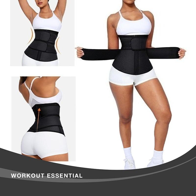 1Pcs Neoprene Sweat Waist Trainer Corset Trimmer Shaper Belt For Women Men Workout Fitness Back Support