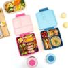 Stainless Steel Bowl Lunch Box Plastic Dinner Plate Microwaveable Lunch Box Lunch Boxes Vacuum & Thermos Kitchenware for Student