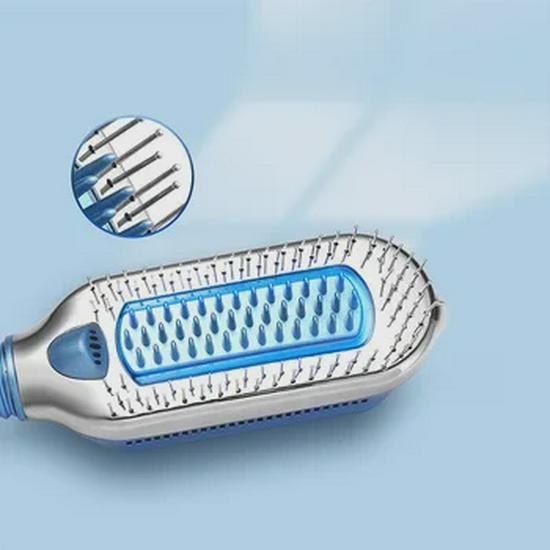 Portable Wireless Negative Ion Hair Comb - Anti-scalding, Air Bangs, Inner Buckle, Summer Straightening.