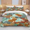 Funny Capybara Printed Bedding Set 1 Quilt Cover 2 Pillowcases Surprise Bedding For Boys And Girls Multiple Sizes Fast Shipping