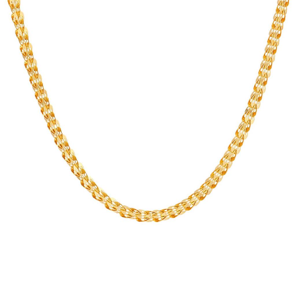 Ethnic Style Phoenix Tail Titanium Steel Necklace