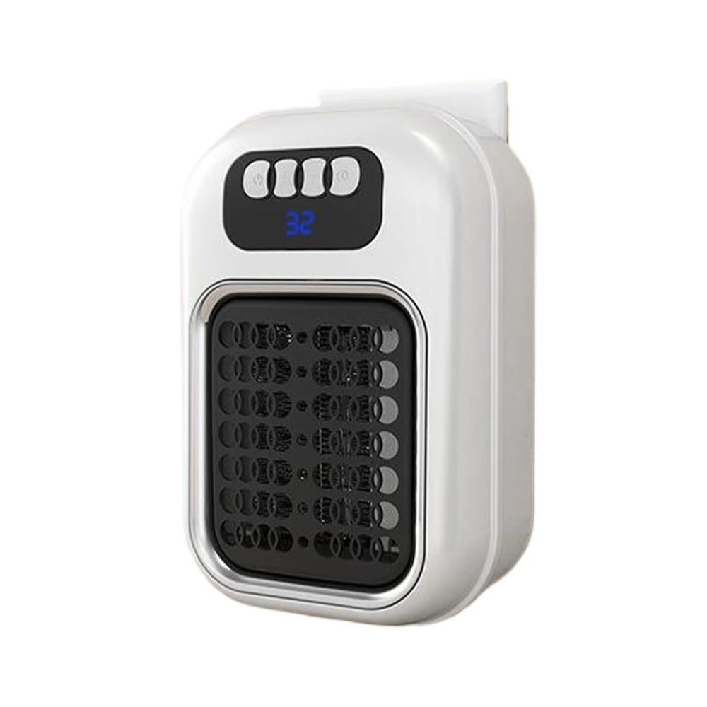 

LED Display Electric Heater 400W Power Heating Stove 12-Hour Timer Portable Heater Office Warming белый