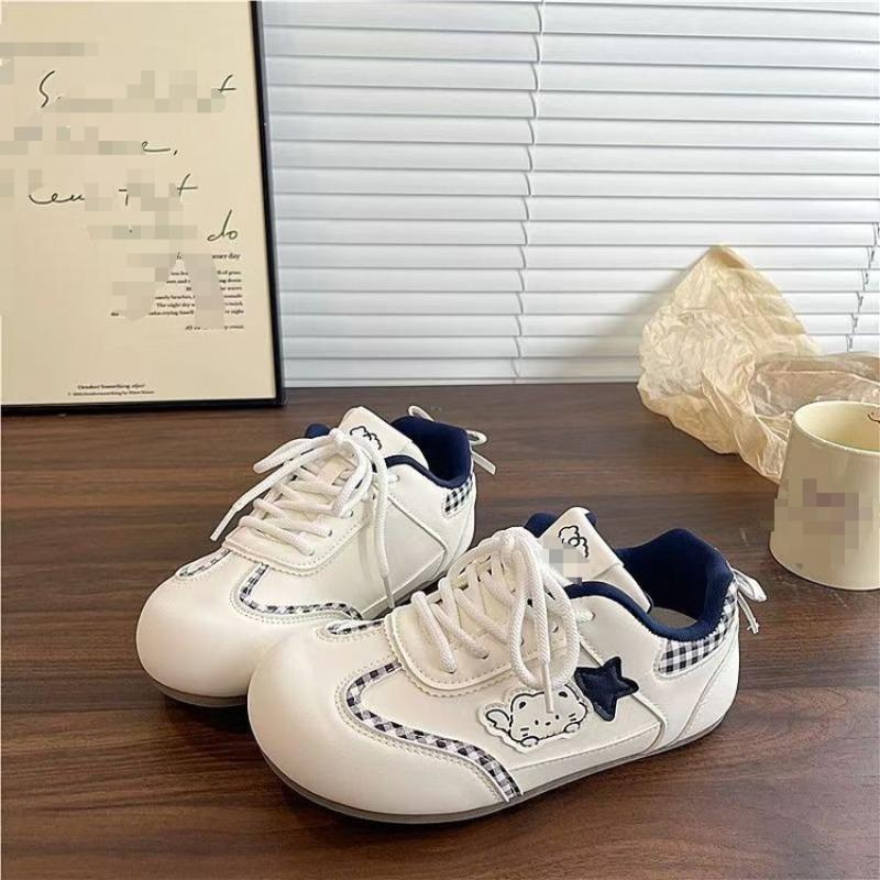 

Универсальные высококлассные маленькие белые туфли детские осенние новые повседневные туфли тренд 40 синий