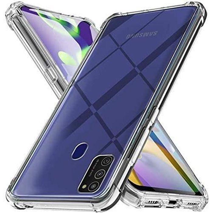 Coque de protection - Samsung - Galaxy A21s - Transparente - Anti-chocs - Souple