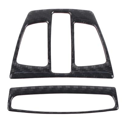 2pcs Carbon Fiber Front Reading Light Panel Cover Trim for 3 Series F30 GT F34 X5 X6 X1 X2