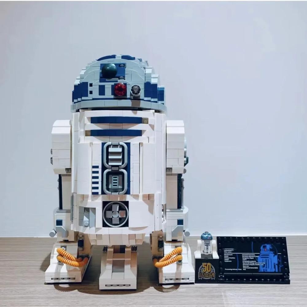 MOC 2314Pcs Space Robot Building Blocks Bricks R2 Robot R2D2 Figures Model Children's Toy Kid Boy Birthday Christmas Gifts