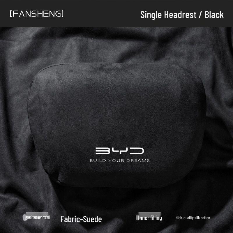 Neck Pillow for BYD Song Plus DM-i, Qin Plus, Tang, and Han EVs - Car Headrest Support
