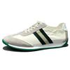 Cross-Border Leather Forrest Gump Shoes Spring Thin Little White Shoes Men Pedal Ice Silk Cloth Shoes Summer Breathable Sports Small