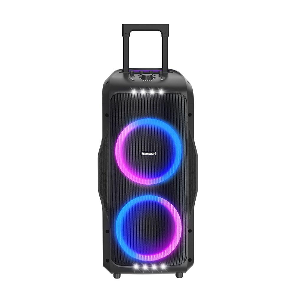 Tronsmart Halo 300 Portable Party Speaker 240W Power 20H Playtime Mic Guitar Input IPX4 Splashproof Custom Lights