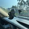 Flexible Long Arm and Suction Cup Car Phone Holder with Auto-Locking Feature