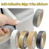 1 Roll of 10m/393.7 Inch Wood Grain Border Tape, Self-adhesive Decorative Edge Banding, Wood Grain Strip Edge Banding