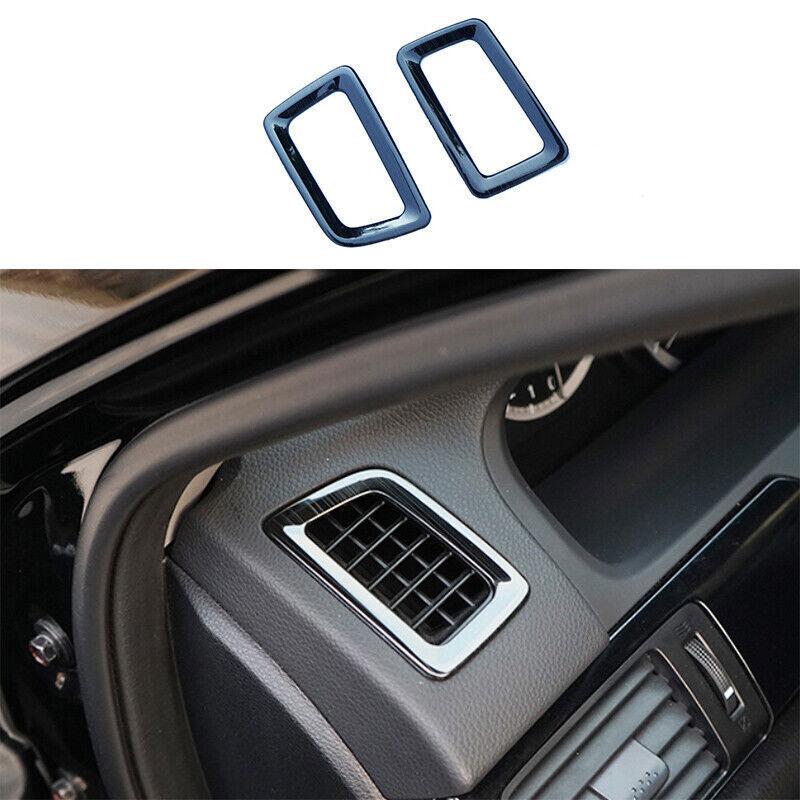 For Honda Accord 2014-2017 Black Titanium Dashboard Upper Air Outlet Vent Trim