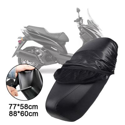 NOVO Almofada de Assento de Couro para Scooter/Motocicleta de Alta Qualidade Capa Quatro Veludos Capa Impermeável Estação Assento Quente Acesso ao Motor Traseiro A6U9