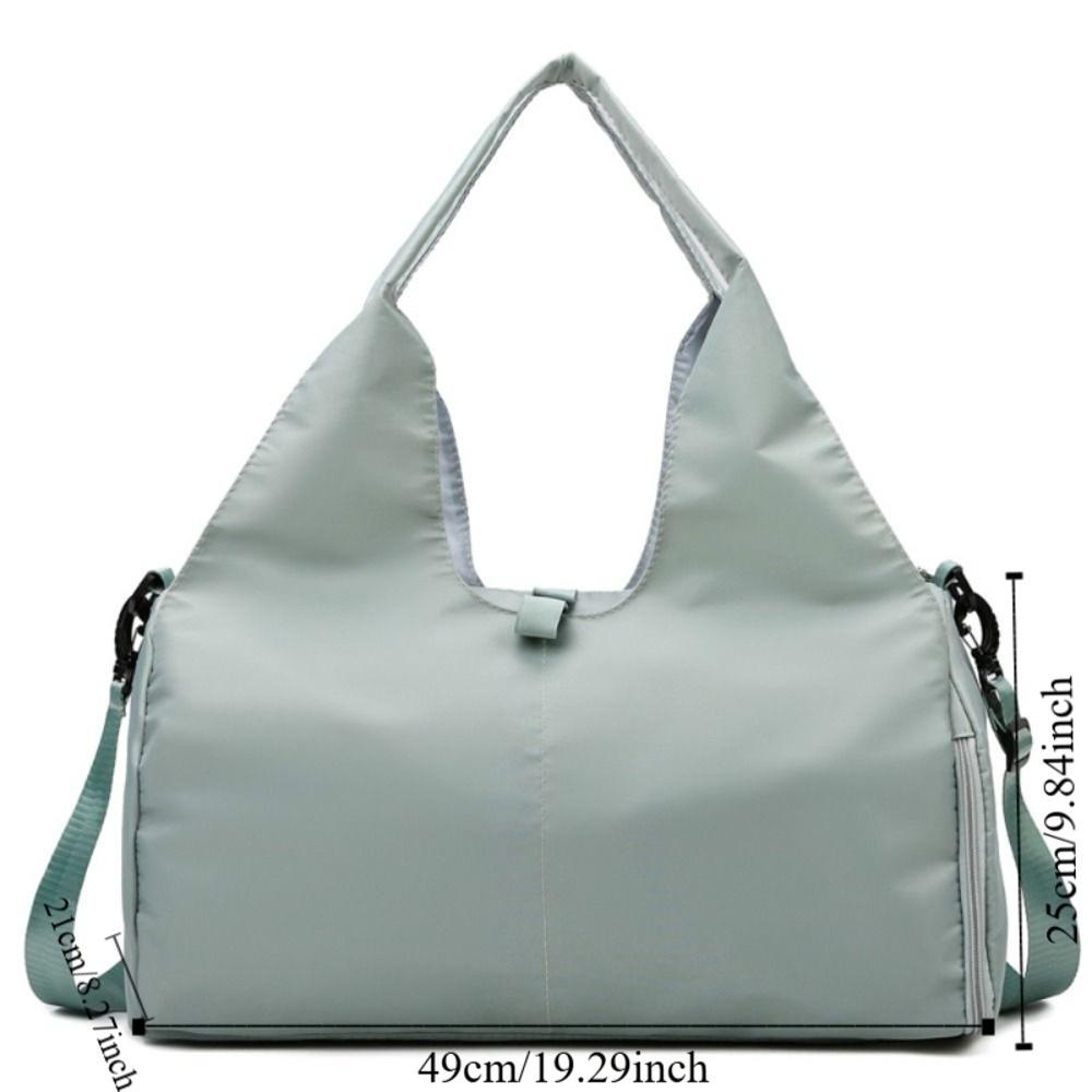 Large Capacity Carry On Travel Bag Wet Dry Separation Storage Handbag Travel Tote Bag Women Men