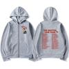 Zach Bryan The Quittin Time Turu Fermuarlı Kapüşonlu Sweatshirt Erkek
