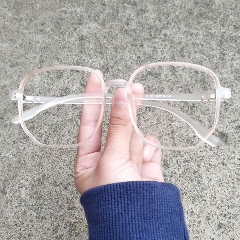 

Синие светостойкие очки для модных женщин и мужчин, большая оправа, круглое лицо, простое лицо, божественное оружие, Интернет, популярная мужская оправа для глаз 9157