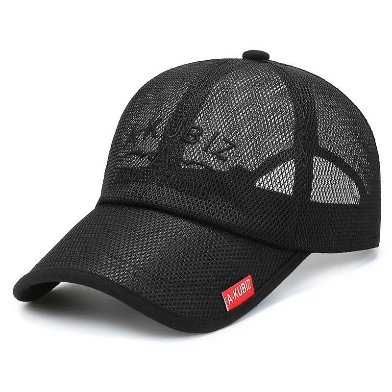 Breathable Mesh Baseball Cap - Unisex Sun Protection for Outdoor Sports