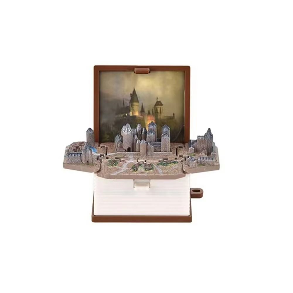 Welt 3D Buch Schlüsselanhänger Neuartiges Design Bombenexplosion Buch Magisches Buch Schlüsselanhänger Geburtstagsgeschenk