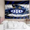 Inter FC Crest Printed Printed Tapestry, for Bedroom,Livingroom, dormitory, Large Wall Decor, Fabric Decor Fan Birthday Gifts