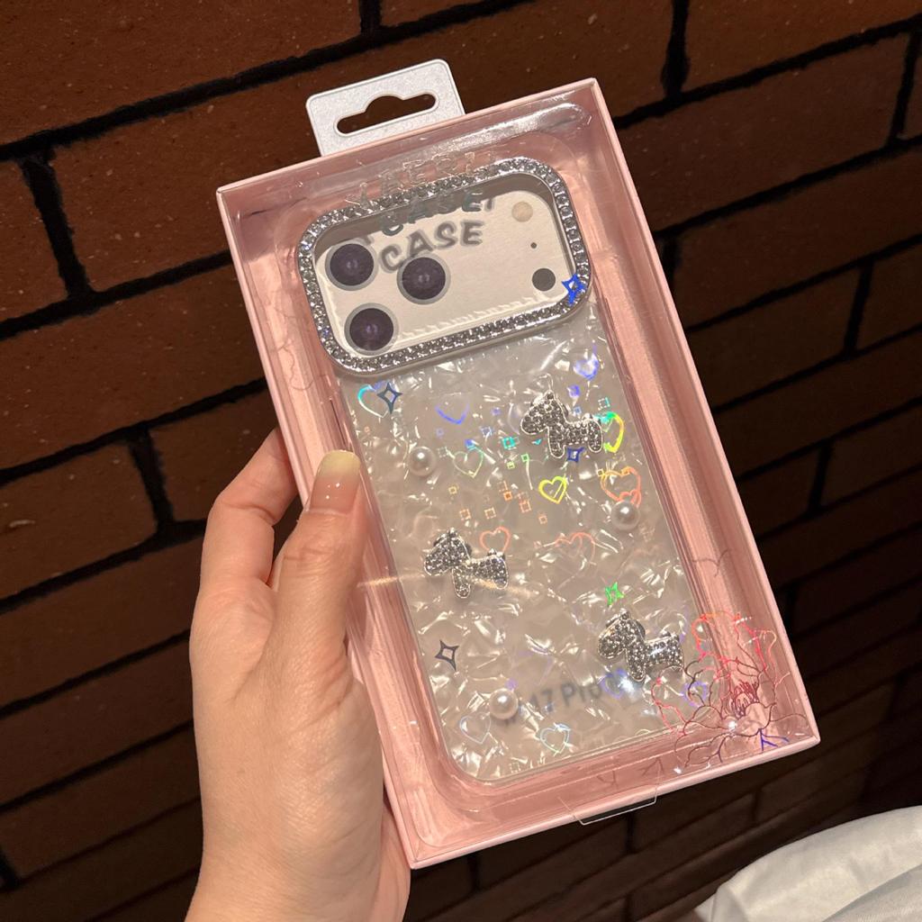 Bright Diamond Pearl Horse Case for Honor 500pro, nova15pro, p80, 90promax