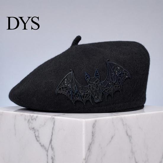 Strapazierfähige Stoffaufnäher 2 Stück Halloween Fledermaus Stickerei Aufnäher, Spitze Gotisches Flügel Design Aufnäher für Jacken und Taschen DIY Kleidung Abzeichen, Rucksäcke