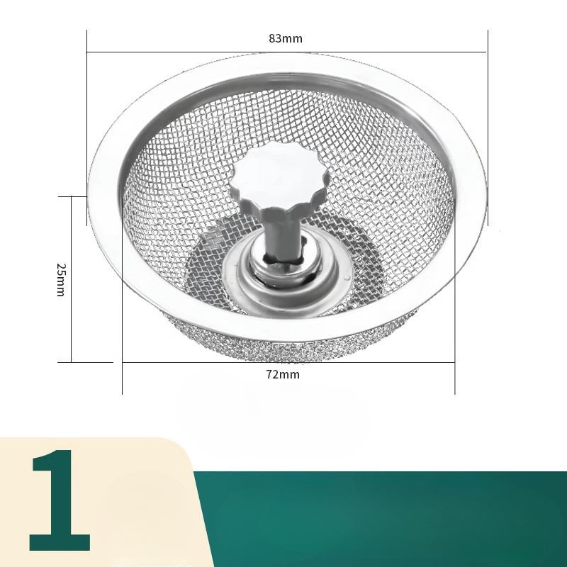 

1 шт., фильтр для раковины с вилкой, обновите свою кухонную раковину с помощью фильтра для воды из нержавеющей стали 1PC белый