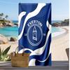 Everton Football Print Beach Towel, Large Soft Quick Dry Towel for Beach Camping Swimming