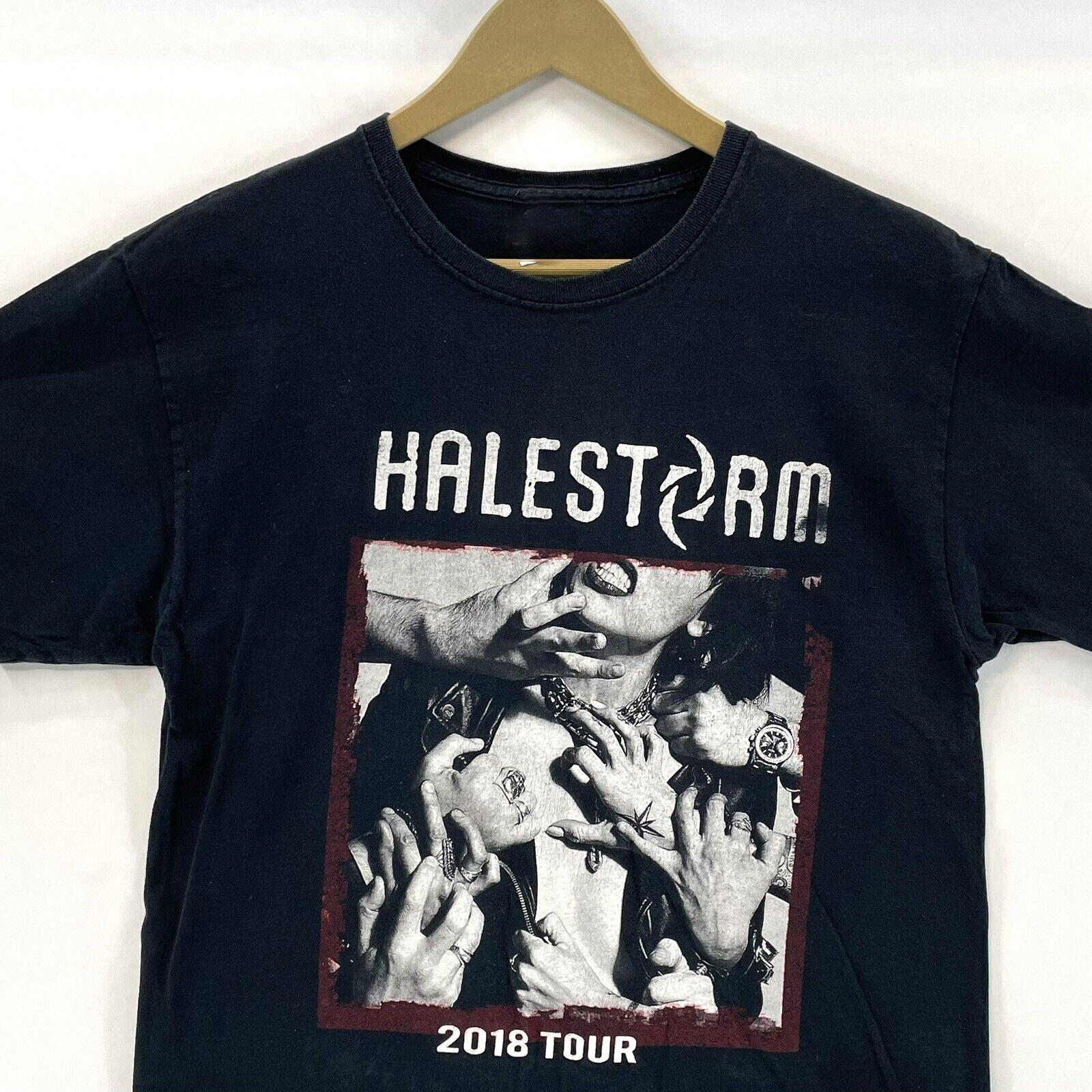 Halestorm 2018 Tour Band Album Unisex Adult T-Shirt S-4XL MI154 Unisex T-Shirt S