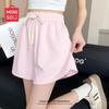 MINISO Women's High-Waist Quick-Dry Ice Silk Shorts