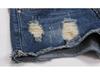 Women's Plus Size Korean Style Ripped Denim Shorts – Summer 3/4 Hot Pants